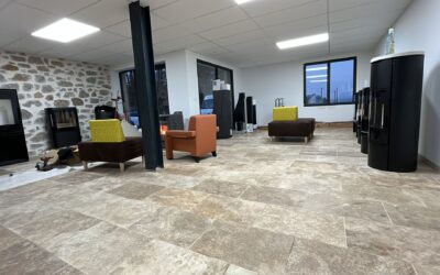 Ouverture du nouveau magasin Porcher Cheminées et Le Ramoneur Corrézien à Égletons