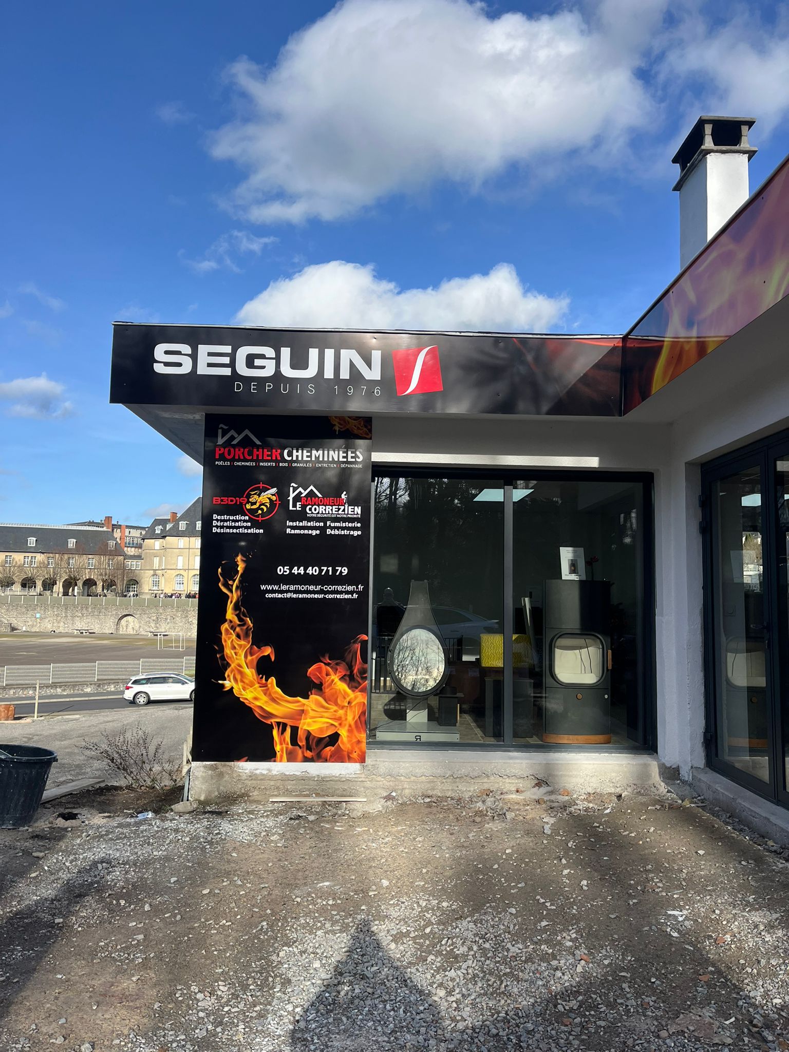 Le RAMONEUR CORREZIEN PORCHER CHEMINEE EGLETONS CORREZE